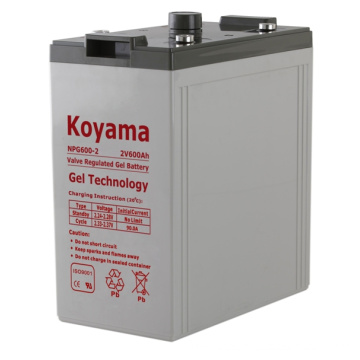 2V Stationary Gel Battery for Telecom System 2V600ah